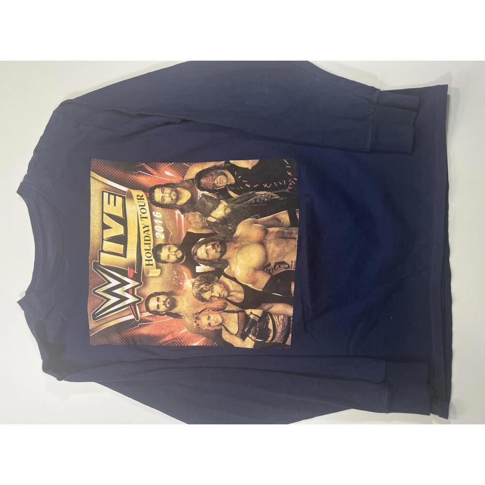 WWE Live Holiday Tour 2016 Men's Long Sleeve Shirt